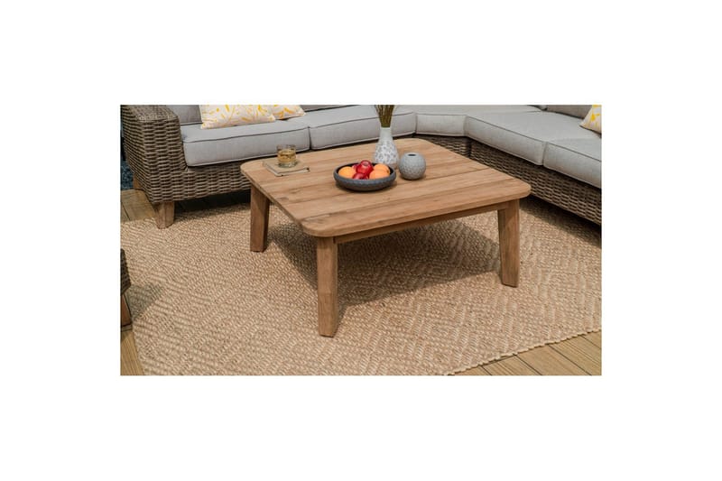 Ulkomöbeliryhmä Lifestyle Garden Barbados 2-istuttava vasen&oikea & kulmatuoli & sohvapöytä 100 - Puutarhakalusteet - Terassiryhmät - Sohvaryhmät ulos