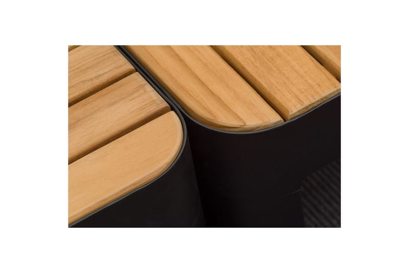 Ulkomöbeliryhmä Lifestyle Garden Portals 2x 2-istuttava modulisohva & 2x sohvapöytä - Puutarhakalusteet - Terassiryhmät - Sohvaryhmät ulos