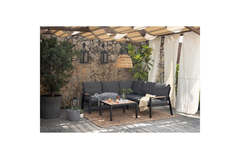 Ulkomöbeliryhmä Lifestyle Garden Panama kulma - Puutarhakalusteet - Terassiryhmät - Sohvaryhmät ulos