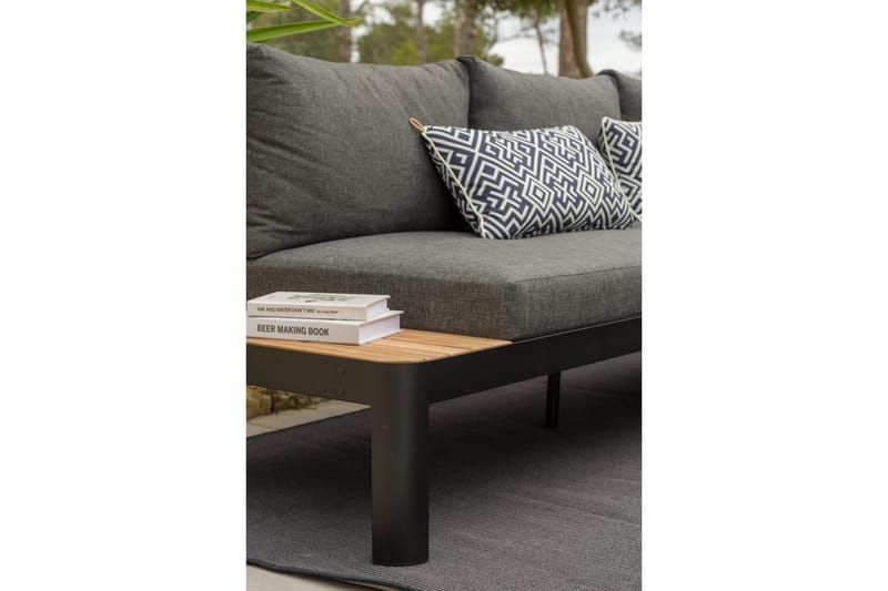 Ulkomöbeliryhmä Lifestyle Garden Portals 2x 2-istuttava modulisohva & 2x sohvapöytä - Puutarhakalusteet - Terassiryhmät - Sohvaryhmät ulos