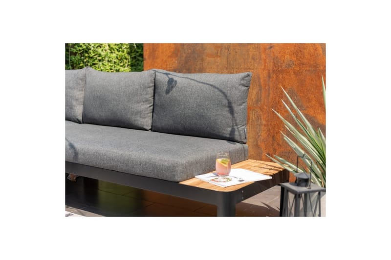 Ulkomöbeliryhmä Lifestyle Garden Portals 2-istuttava & 3-istuttava modulisohva & sohvapöytä - Puutarhakalusteet - Terassiryhmät - Sohvaryhmät ulos