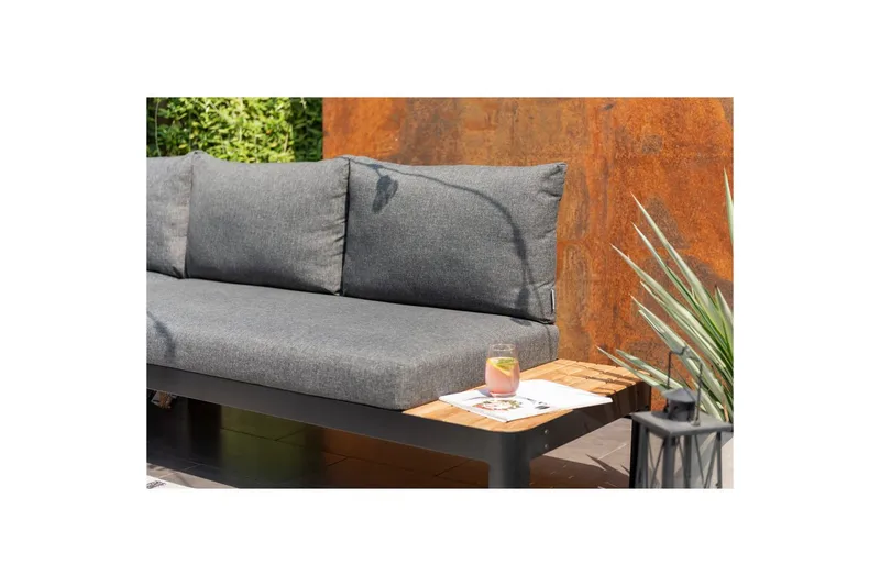 Ulkomöbeliryhmä Lifestyle Garden Portals 2-istuttava & 3-istuttava modulisohva & sohvapöytä - Puutarhakalusteet - Terassiryhmät - Sohvaryhmät ulos