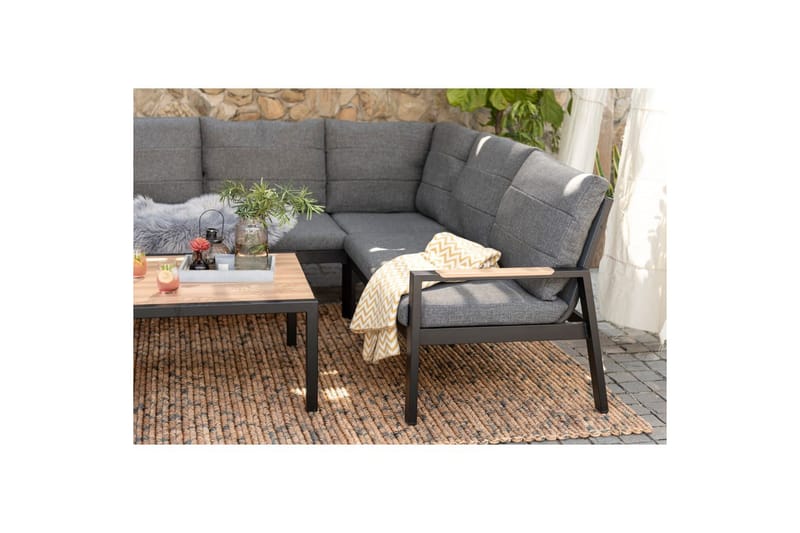 Ulkomöbeliryhmä Lifestyle Garden Panama kulma - Puutarhakalusteet - Terassiryhmät - Sohvaryhmät ulos