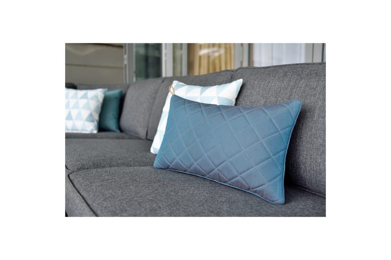 Ulkomöbeliryhmä Lifestyle Garden PALAU 2-istuttava oikea & vasen + kulmasohvatuoli + sohvapöytä 100 cm - Puutarhakalusteet - Terassiryhmät - Sohvaryhmät ulos