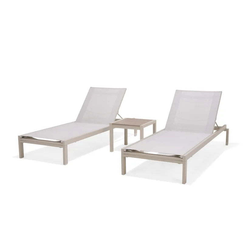 Urbanite Aurinkovuode pyörillä - Harmaa - Puutarhakalusteet - Terassiryhmät - Aurinkovuode