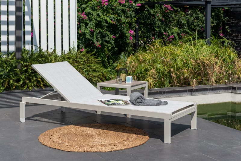 Urbanite Aurinkovuode pyörillä - Harmaa - Puutarhakalusteet - Terassiryhmät - Aurinkovuode