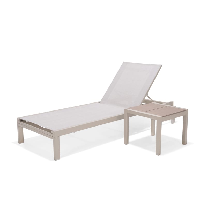 Urbanite Aurinkovuode pyörillä - Harmaa - Puutarhakalusteet - Terassiryhmät - Aurinkovuode