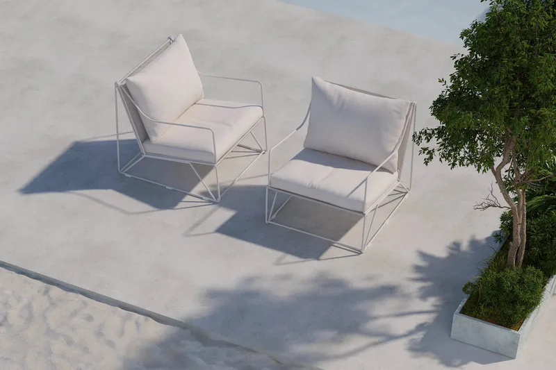 Usteryd 2:n ist Terassisohva - Puutarhakalusteet - Parveke - Parvekekalusteet - Parvekesohva