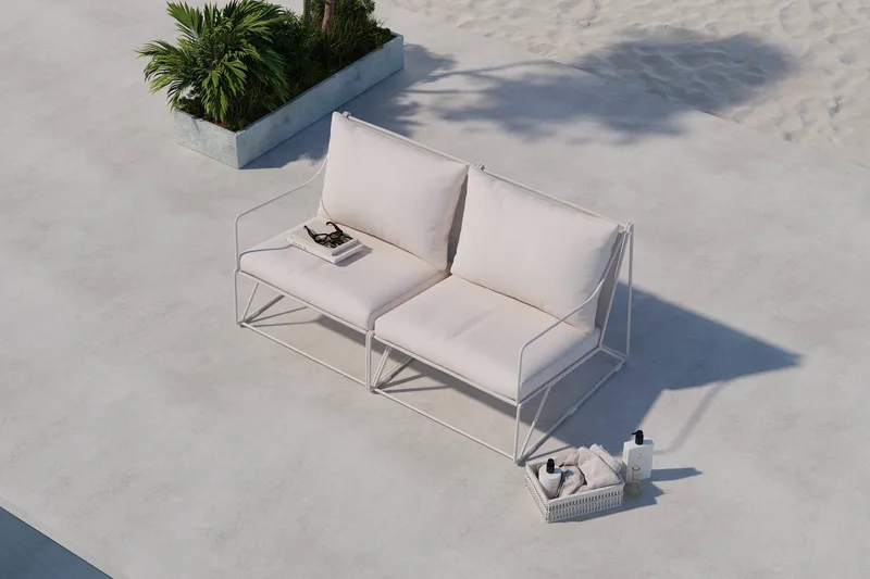 Usteryd 2:n ist Terassisohva - Puutarhakalusteet - Parveke - Parvekekalusteet - Parvekesohva