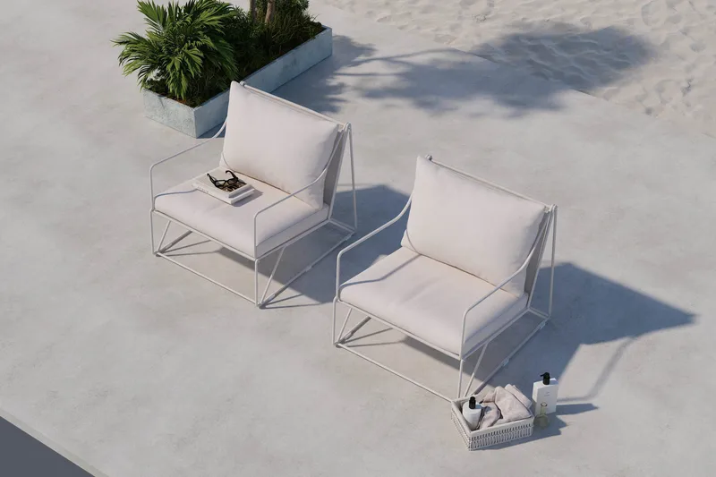 Usteryd 2:n ist Terassisohva - Puutarhakalusteet - Parveke - Parvekekalusteet - Parvekesohva