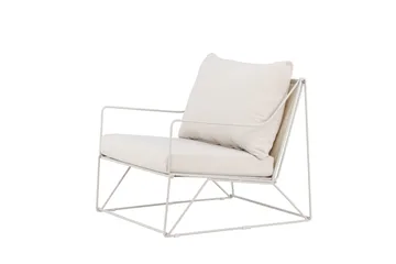 Usteryd 3 istuttava lounge-sohva - Beige - Puutarhakalusteet - Terassiryhmät - Terassisohvat