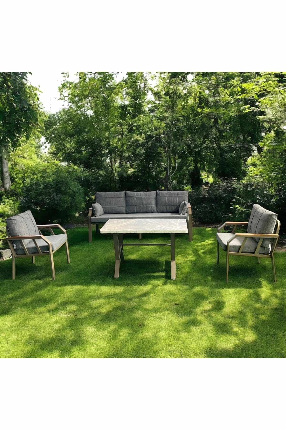 Garden Lounge Set Atelier Del Sofa Harmaa -