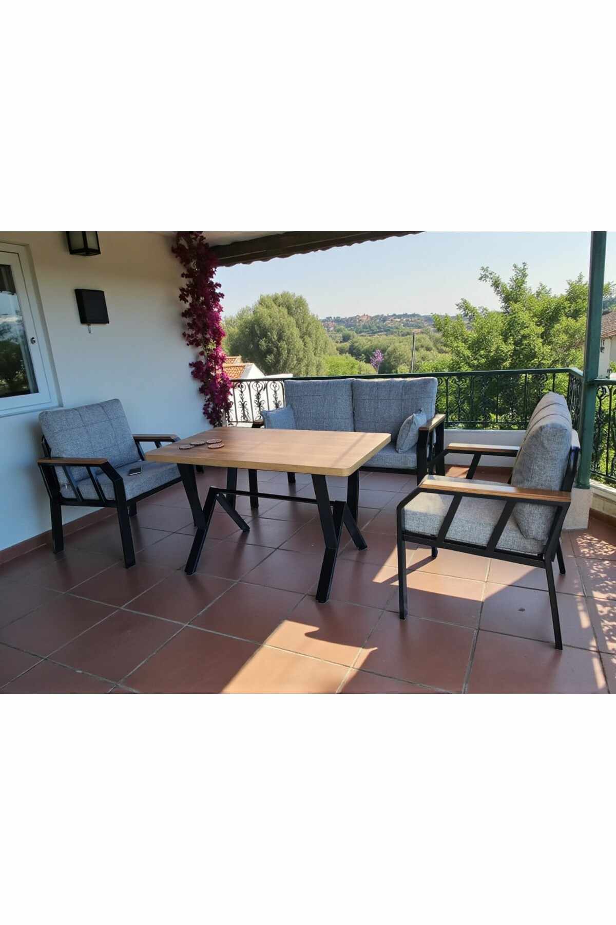 Garden Lounge Set Atelier Del Sofa Harmaa -