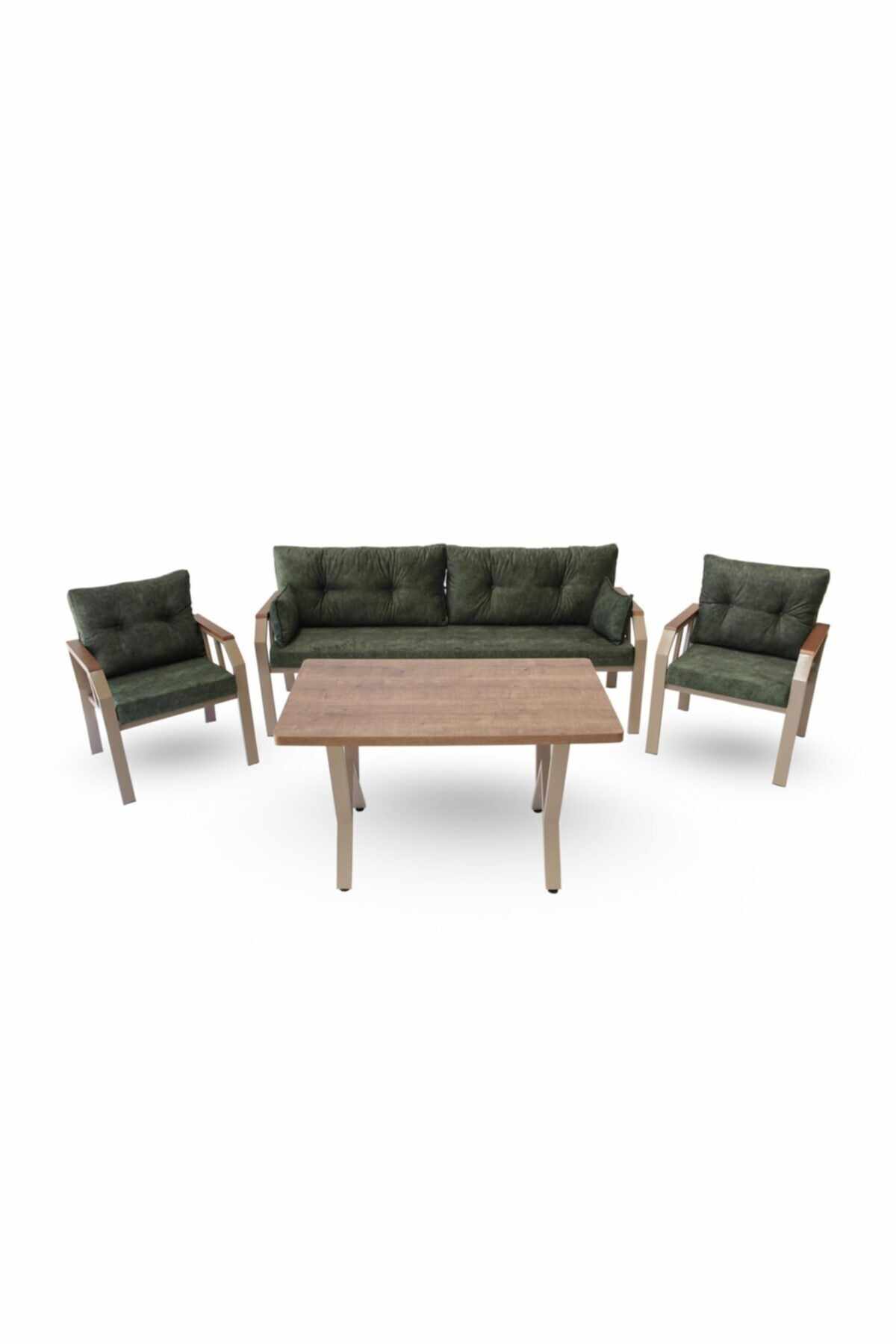 Garden Lounge Set Atelier Del Sofa Vihreä -