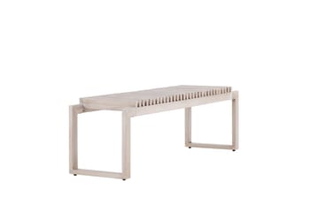 Athena-ulkopenkki valkoinen - Valkoinen - Puutarhakalusteet - Ulkosohva & puutarhapenkki - Puutarhapenkki & ulkopenkki