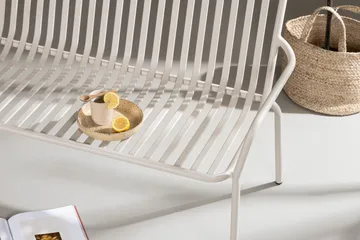 Peking Ulkopenkki - Beige - Puutarhakalusteet - Ulkosohva & puutarhapenkki - Puutarhapenkki & ulkopenkki