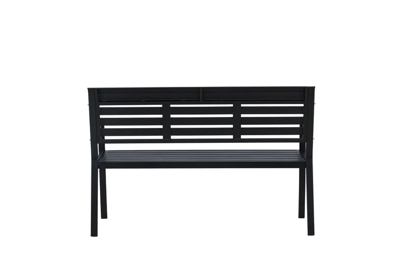 Ulkopenkki Elvas - Musta - Puutarhakalusteet - Ulkosohva & puutarhapenkki - Puutarhapenkki & ulkopenkki