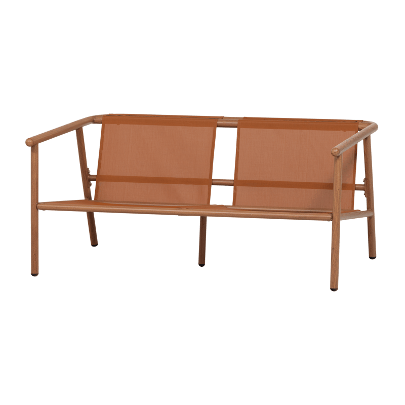 2-istuttava sohva Cavero ulkokäyttöön - Terra - Puutarhakalusteet - Ulkosohva & puutarhapenkki - Puutarhasohva