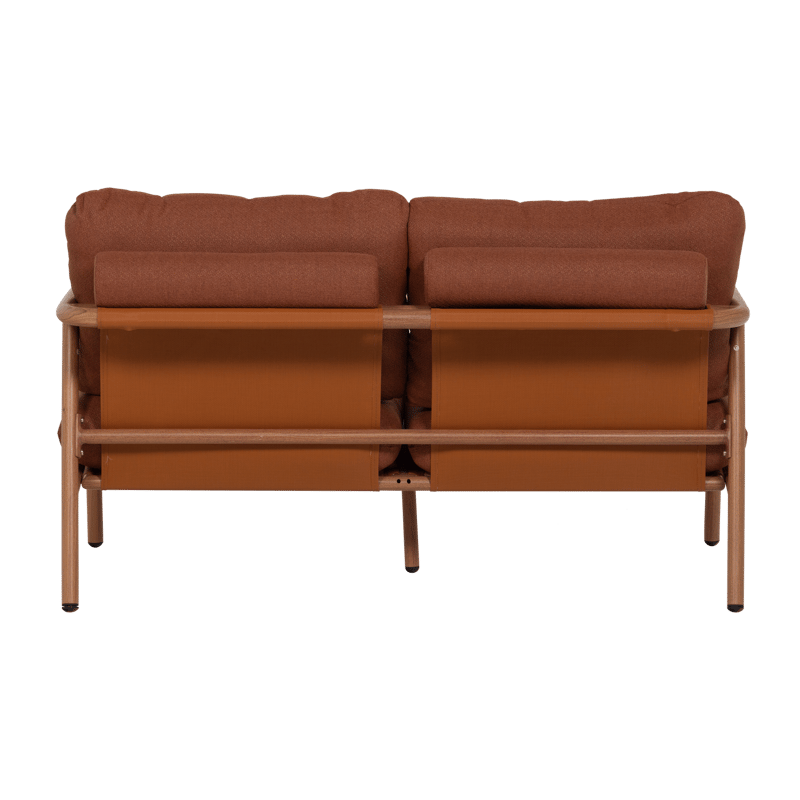 2-istuttava sohva Cavero ulkokäyttöön - Terra - Puutarhakalusteet - Ulkosohva & puutarhapenkki - Puutarhasohva