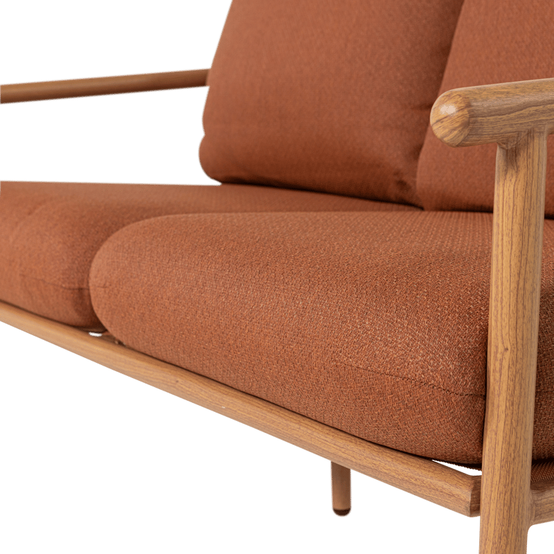 2-istuttava sohva Cavero ulkokäyttöön - Terra - Puutarhakalusteet - Ulkosohva & puutarhapenkki - Puutarhasohva