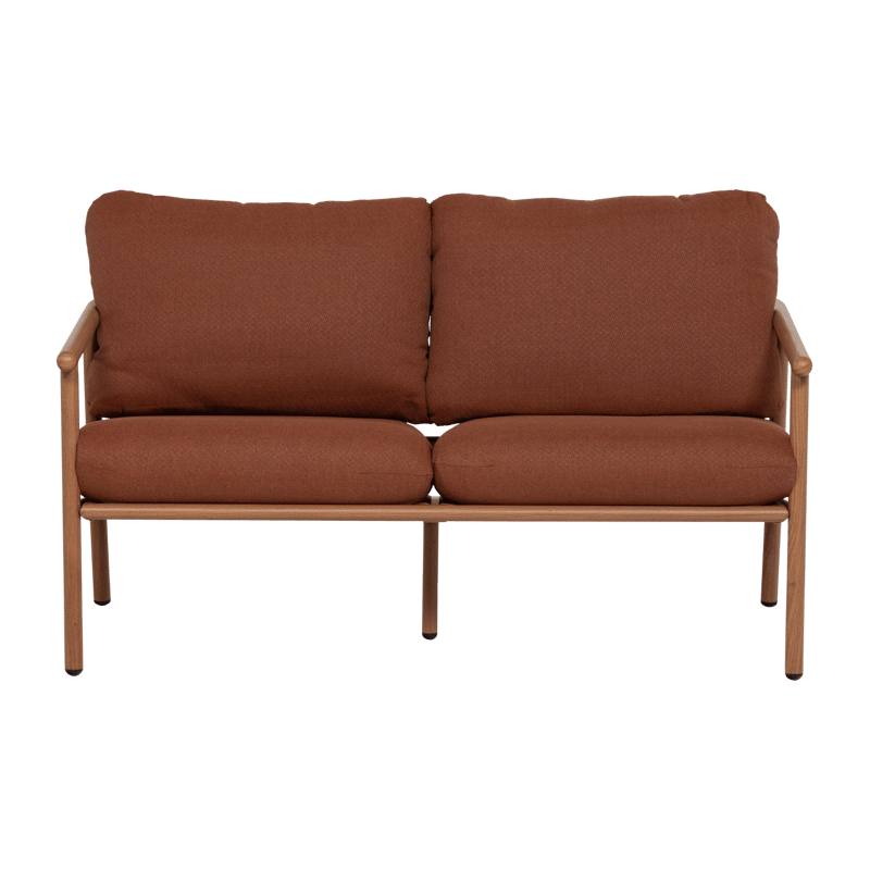 2-istuttava sohva Cavero ulkokäyttöön - Terra - Puutarhakalusteet - Ulkosohva & puutarhapenkki - Puutarhasohva