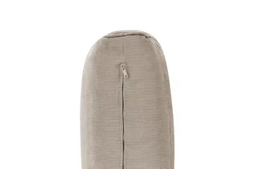 2-sitssoffa Beliani Trani Ljus trä/grått/beige Brown||Grey||Beige - Puutarhakalusteet - Ulkosohva & puutarhapenkki - Puutarhasohva