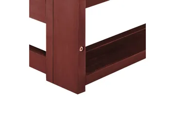 2-sitssoffa Beliani Trani Ljus trä/grått/beige Brown||Grey||Beige - Puutarhakalusteet - Ulkosohva & puutarhapenkki - Puutarhasohva