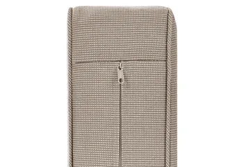 2-sitssoffa Beliani Trani Ljus trä/grått/beige Light wood||Grey||Beige - Puutarhakalusteet - Ulkosohva & puutarhapenkki - Puutarhasohva