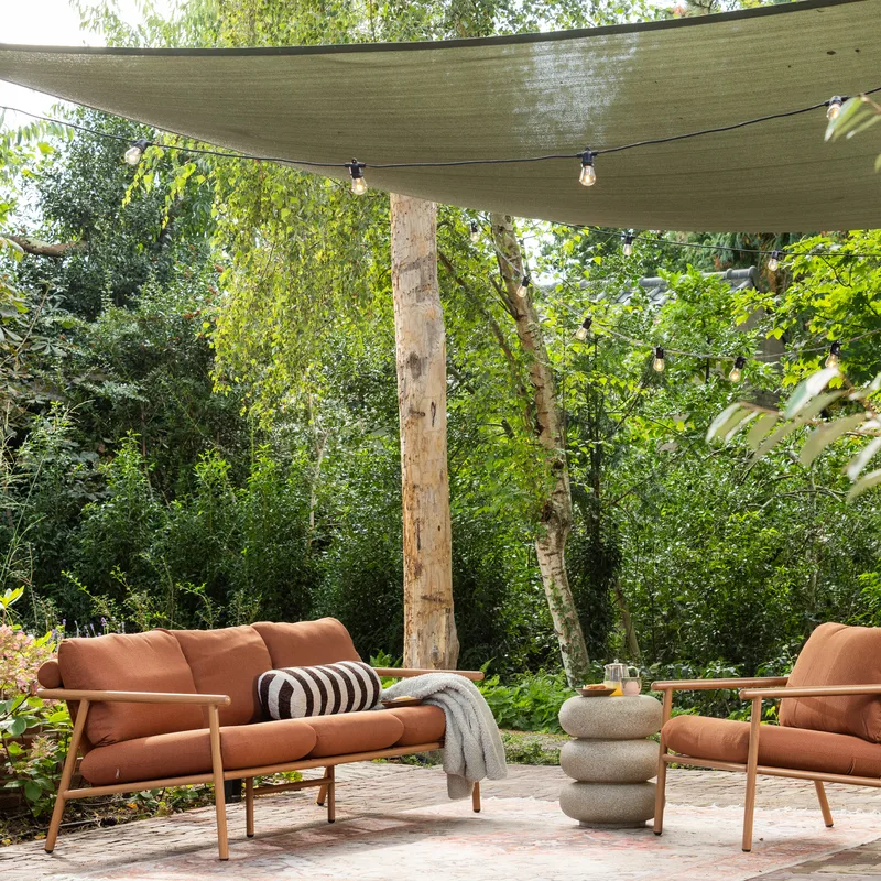 3-istuttava sohva Cavero ulkokäyttöön - Terra - Puutarhakalusteet - Terassiryhmät - Terassisohvat