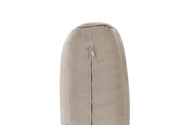 3-sitssoffa Beliani Timor Ljus trä/grått/beige, Ja Dark wood||Grey||Beige - Puutarhakalusteet - Ulkosohva & puutarhapenkki - Puutarhasohva