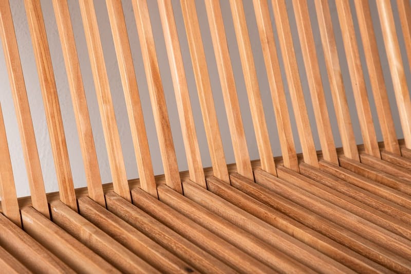 Ghana sohvapenkki 100 cm ulkokäyttöön - Luonnonväri - Puutarhakalusteet - Ulkosohva & puutarhapenkki - Puutarhapenkki & ulkopenkki