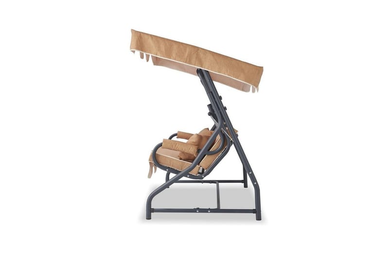 Gowanda Complete Hammock 3-paikkainen - Beige - Puutarhakalusteet - Ulkosohva & puutarhapenkki - Pihakeinu & puutarhakeinu
