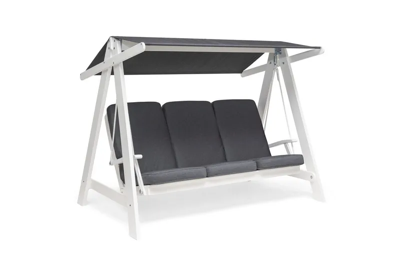 Hillerstorp Aspö Hammock valkoinen/harmaa, valkoinen/harmaa