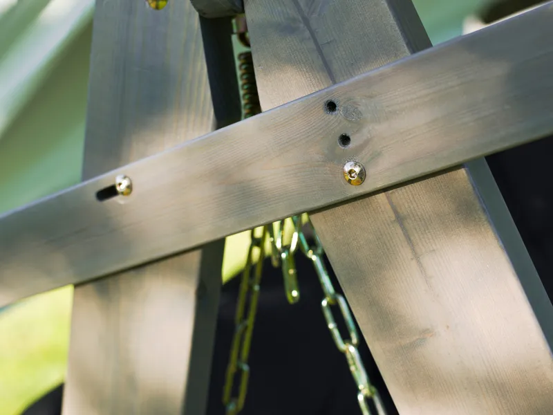 Hillerstorp Dalom -keinu - Harmaa - Puutarhakalusteet - Ulkosohva & puutarhapenkki - Pihakeinu & puutarhakeinu