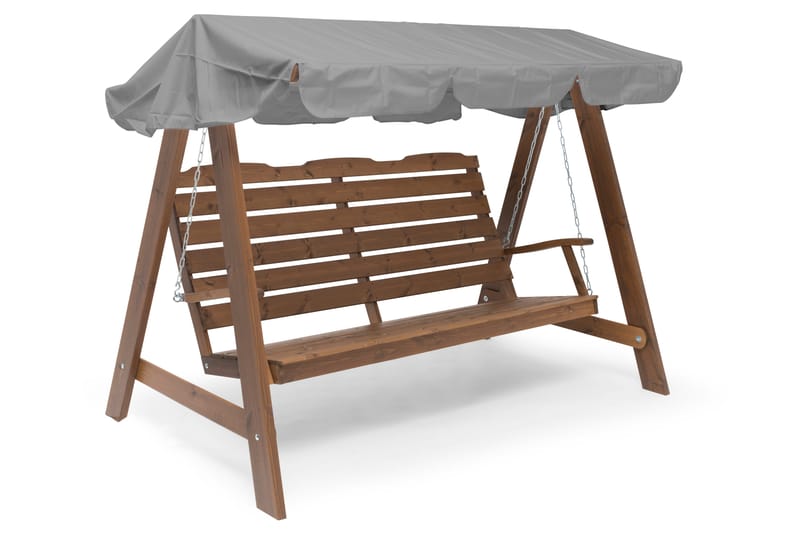 Hillerstorp Dalom -keinu - Ruskea - Puutarhakalusteet - Ulkosohva & puutarhapenkki - Pihakeinu & puutarhakeinu