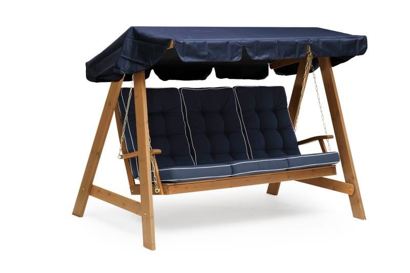 Hillerstorp Dalom -keinu - Ruskea - Puutarhakalusteet - Ulkosohva & puutarhapenkki - Pihakeinu & puutarhakeinu