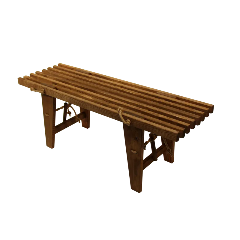 Hillerstorp Ecobench Ulkopenkki 120 cm saarni ruskea öljytty, Saarni ruskea öljytty