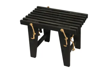 Hillerstorp Ecobench ulkopenkki 60 cm mänty musta öljytty