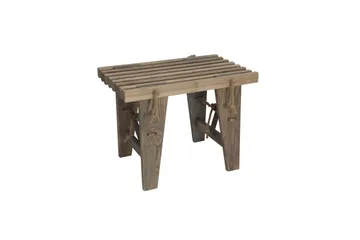 Hillerstorp Ecobench ulkopenkki 60 cm saarni öljytty harmaa