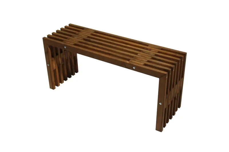Hillerstorp EcoFurn ulkopenkki 100 cm mänty ruskea öljytty, mänty ruskea öljytty