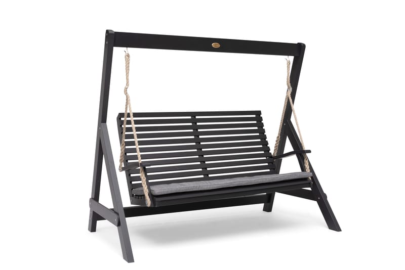 Hillerstorp Marstrand -keinu - Harmaa - Puutarhakalusteet - Ulkosohva & puutarhapenkki - Pihakeinu & puutarhakeinu