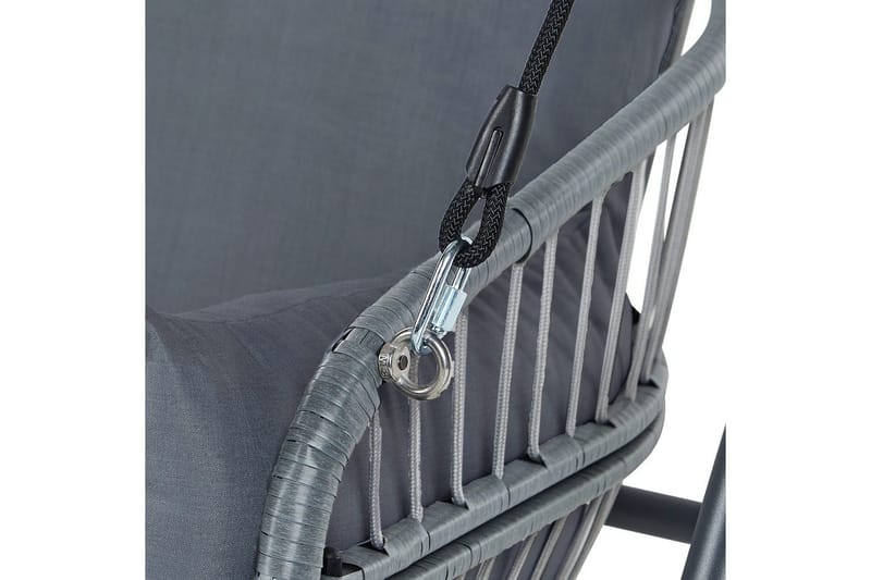 Keinu Fiastra - Tummanharmaa - Puutarhakalusteet - Ulkosohva & puutarhapenkki - Pihakeinu & puutarhakeinu