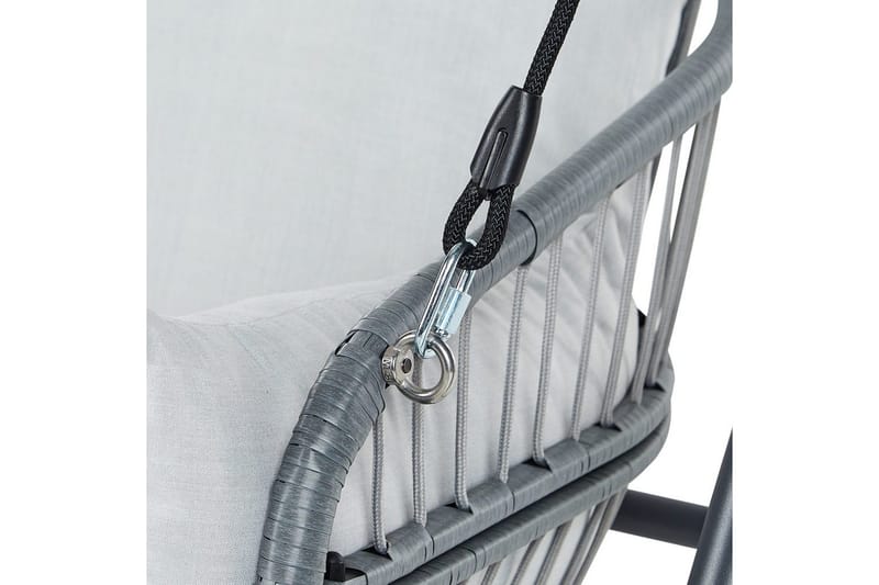 Keinu Fiastra - Vaaleanharmaa - Puutarhakalusteet - Ulkosohva & puutarhapenkki - Pihakeinu & puutarhakeinu