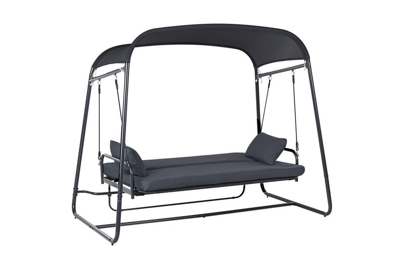 Keinu Marsciano - Tummanharmaa - Puutarhakalusteet - Ulkosohva & puutarhapenkki - Pihakeinu & puutarhakeinu