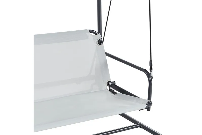 Keinu Marsciano - Vaaleanharmaa - Puutarhakalusteet - Ulkosohva & puutarhapenkki - Pihakeinu & puutarhakeinu