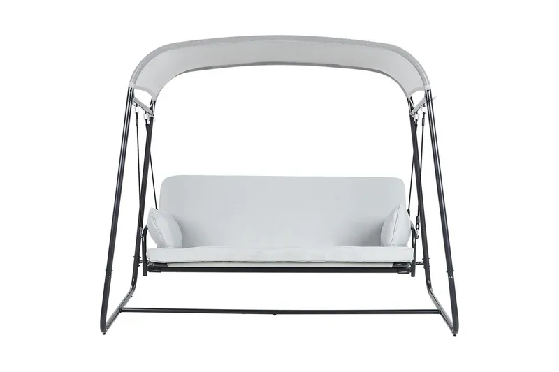 Keinu Marsciano - Vaaleanharmaa - Puutarhakalusteet - Ulkosohva & puutarhapenkki - Pihakeinu & puutarhakeinu