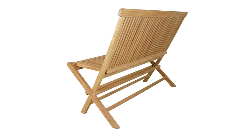 Milano Taitettava penkki 120 cm - Puu - Puutarhakalusteet - Ulkosohva & puutarhapenkki - Puutarhapenkki & ulkopenkki