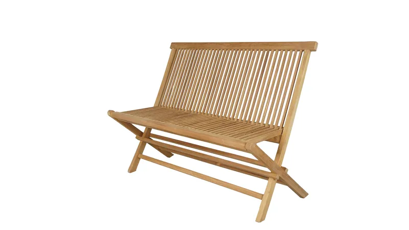 Milano Taitettava penkki 120 cm, Puu