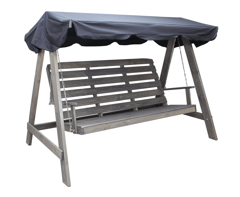 Pelle Riippumatto ilman kattoa - Harmaa - Puutarhakalusteet - Ulkosohva & puutarhapenkki - Pihakeinu & puutarhakeinu