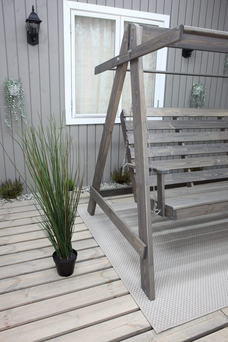 Pelle Riippumatto ilman kattoa - Harmaa - Puutarhakalusteet - Ulkosohva & puutarhapenkki - Pihakeinu & puutarhakeinu